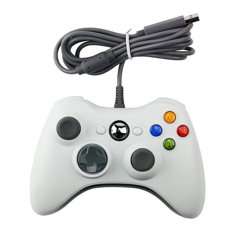 Controle com Fio para Xbox 360 e PC – Precisão e Conforto para Suas Partidas! 🎮🔥