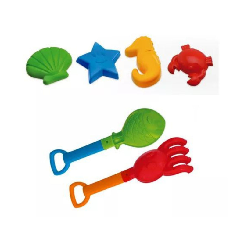 Brinquedo De Praia Torre C/ Acessórios Beach Play - Usual