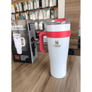 Copo Stanley Térmico Grande 1200 MI Canudo Inox ParedeDupla