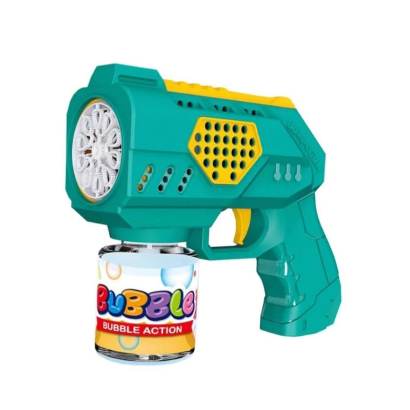 Arminha De Fazer Bolha De sabão Maquina Bubblee Rosa Verde