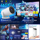 Projetor 4K HD 150 Polegadas Celular, Tv B0x, Xbox, PS, Pc, Wifi HY300 Pro Magcubic Envio Imediato