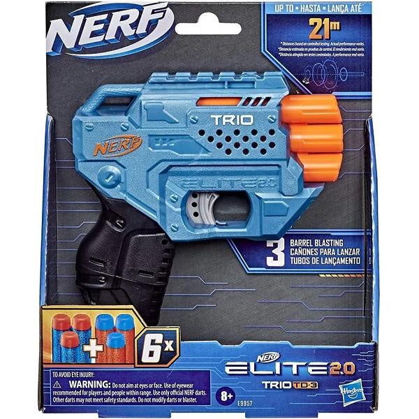 Lançador NERF Elite 2.0 Trio TD-3 Hasbro E9957 14957