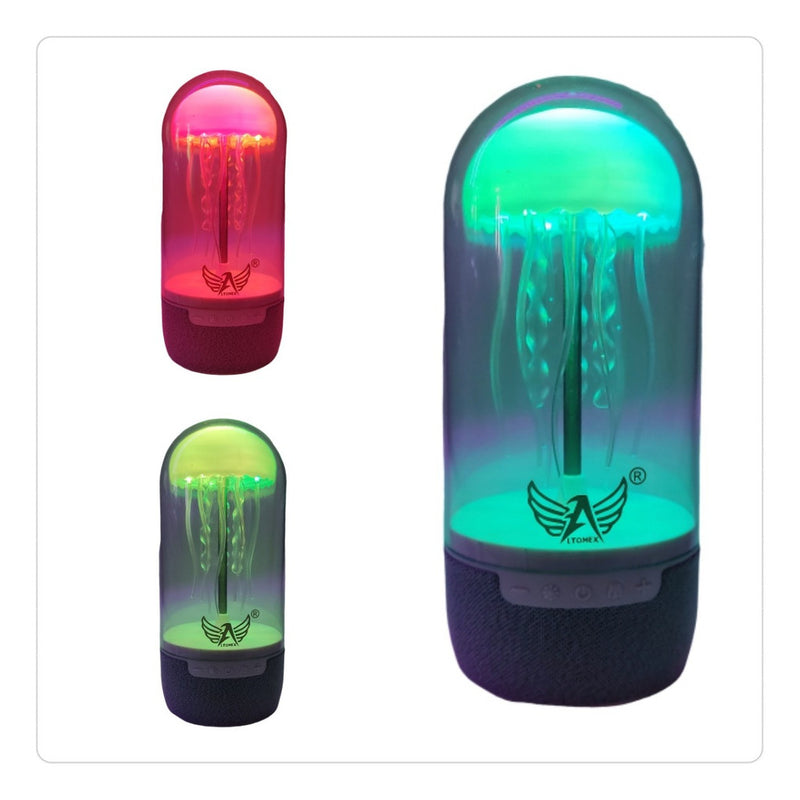 Caixa De Som Bluetooth Agua-Vivas Kapbom KA-8587 Com LED