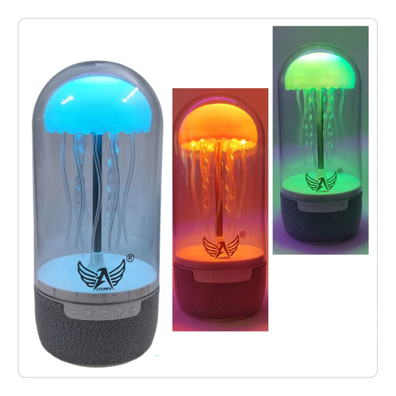 Caixa De Som Bluetooth Agua-Vivas Kapbom KA-8587 Com LED